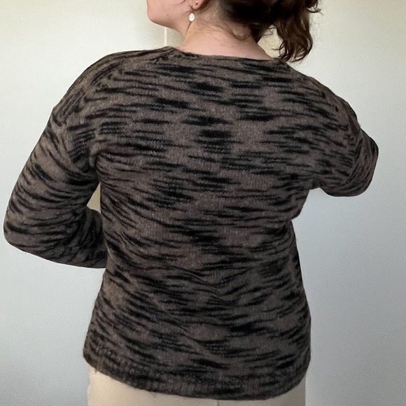 Massimo Dutti Brown&Black Sweater/Jumper - Picture 3 of 8